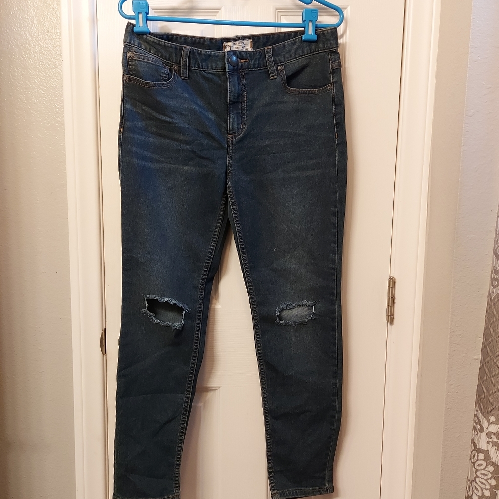 Free people high rise skinny jeans